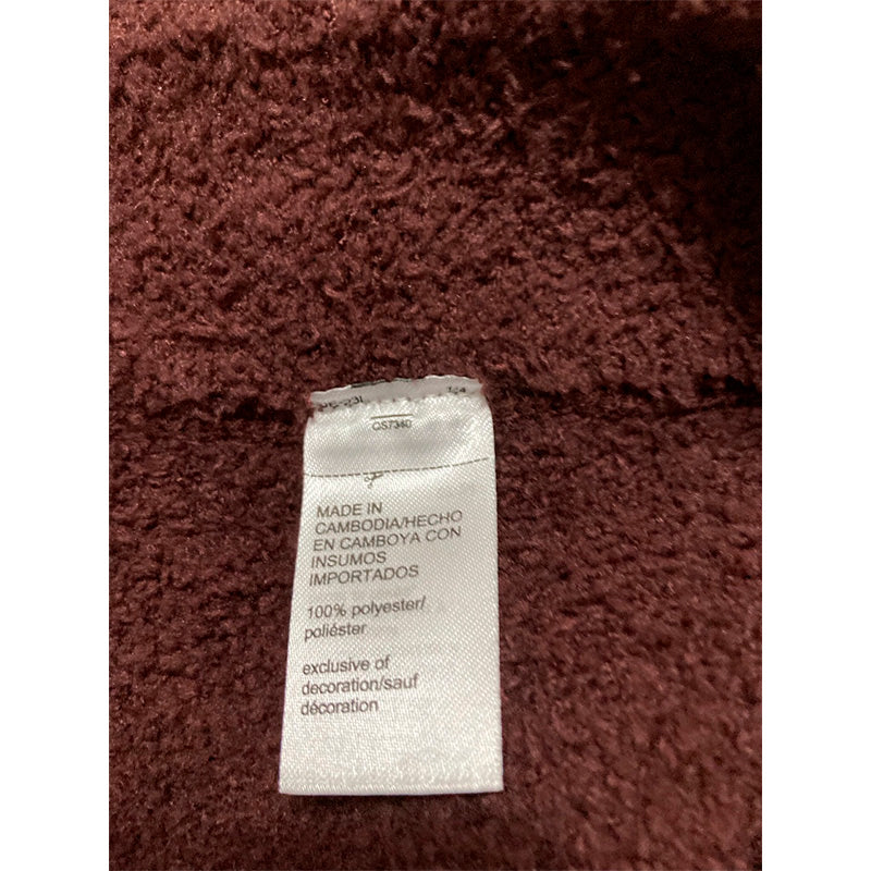 Calvin klein Sleepwear plush pull-on shorts Red Wine M