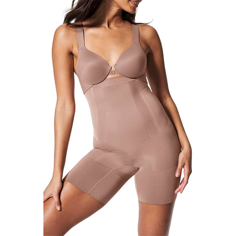 NWD SPANX sculpt OnCore High-Waisted Powerful Sculpting Shapewear BROWN XL