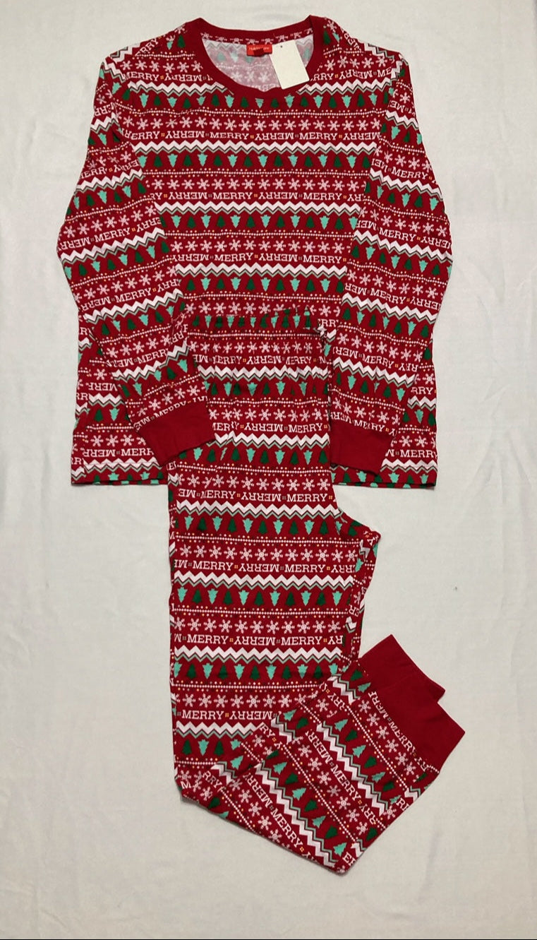 Holiday Lane Men's Merry Mix It Cotton Matching Family Pajamas Set Multicolor M