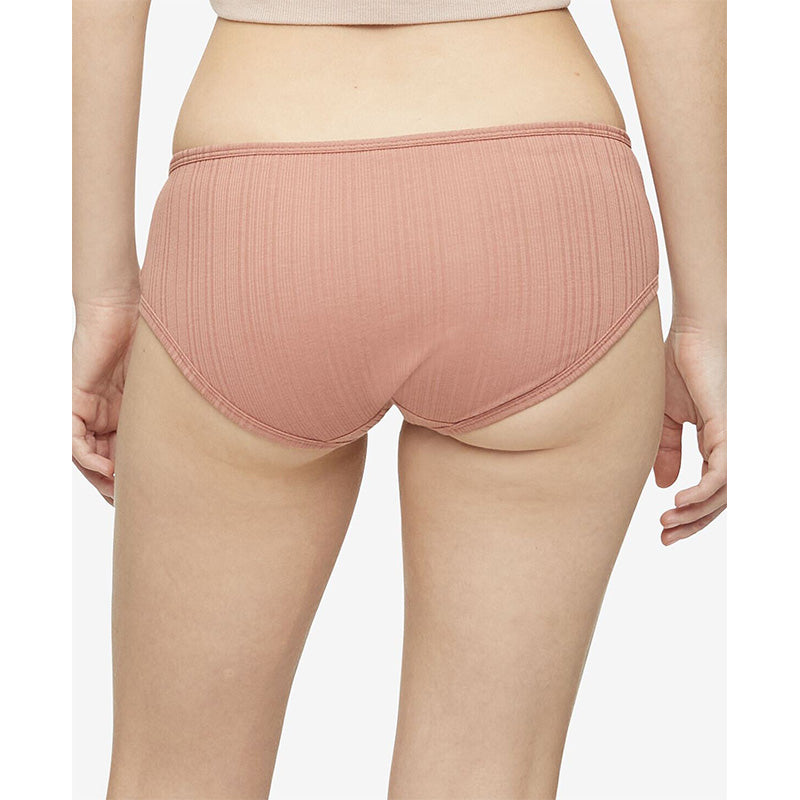Calvin Klein Ribbed Hipster Underwear Sundown S