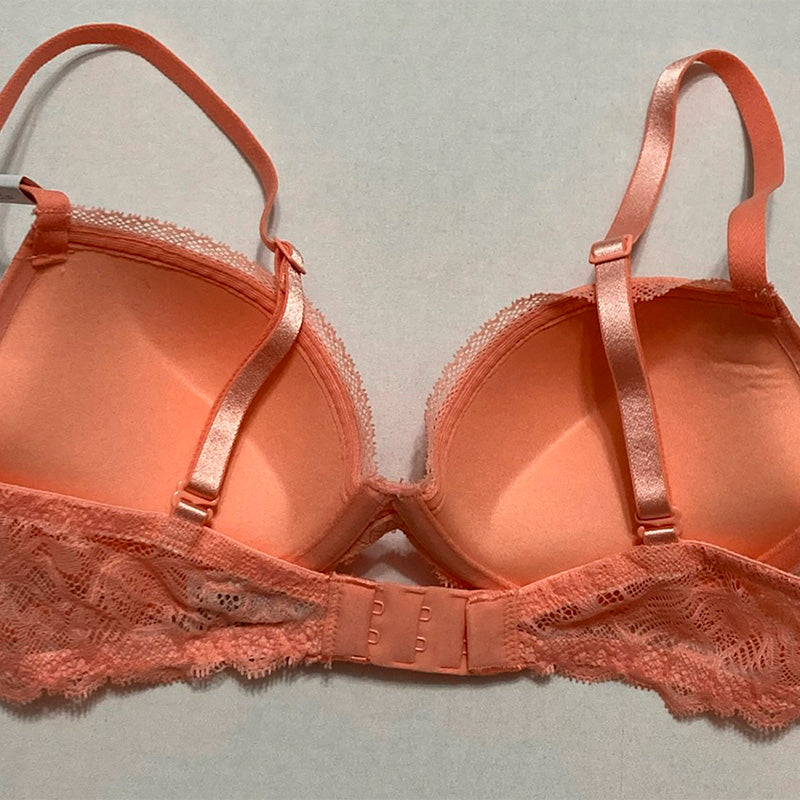 Calvin Klein underwear Seductive Comfort Demi Bra Fruit Center Orange 32B
