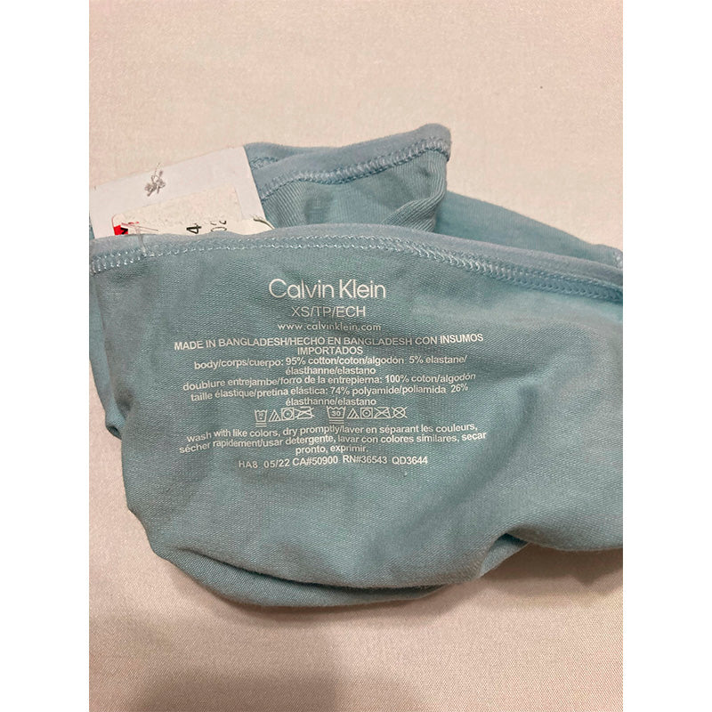 Calvin Klein Cotton Form Bikini Underwear Blue XS