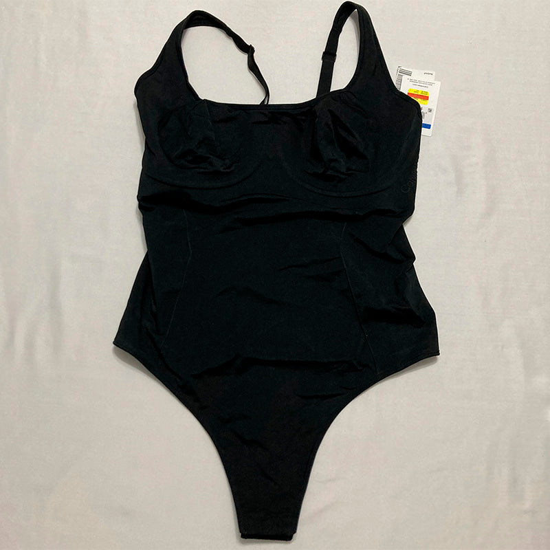 Calvin Klein Bonded Flex Bodysuit Black XL