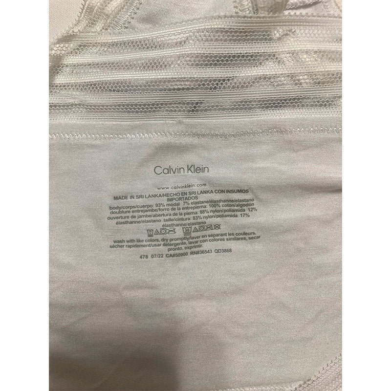 Calvin Klein Ultra Soft High Waist Modern Brief White XL