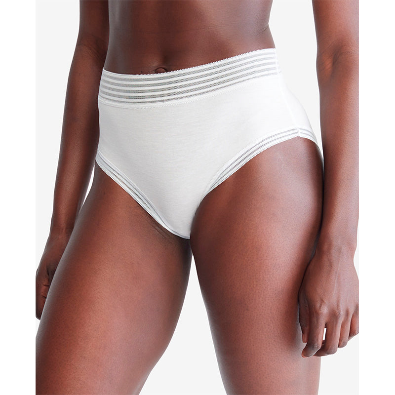 Calvin Klein Ultra Soft High Waist Modern Brief White XL