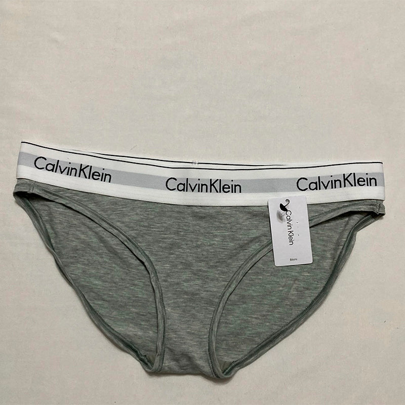 Calvin Klein Modern Cotton Stretch Bikini Panty Grey Heather S