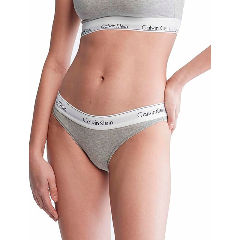 Calvin Klein Modern Cotton Stretch Bikini Panty Grey Heather S