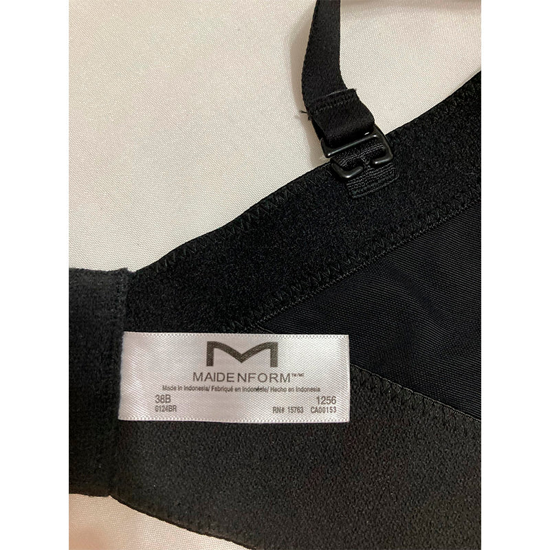 Maidenform Shaper With Built-in Bra & Anti-static shapewear bodysuits Black 38B