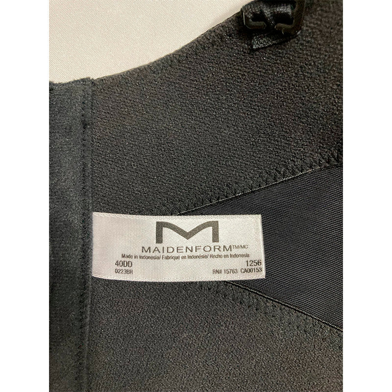 Maidenform Shaper With Built-in Bra & Anti-static shapewear bodysuits Black 40DD