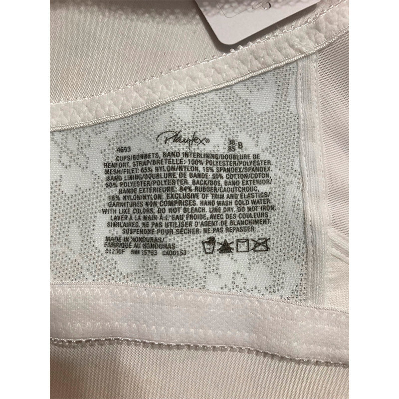 Playtex Ultimate Shoulder Comfort Wireless Bra White 38B