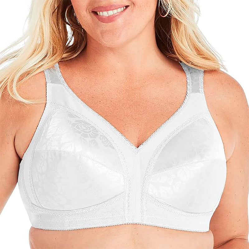 PLAYTEX Comfort-strap Wireless Bra White 34DD