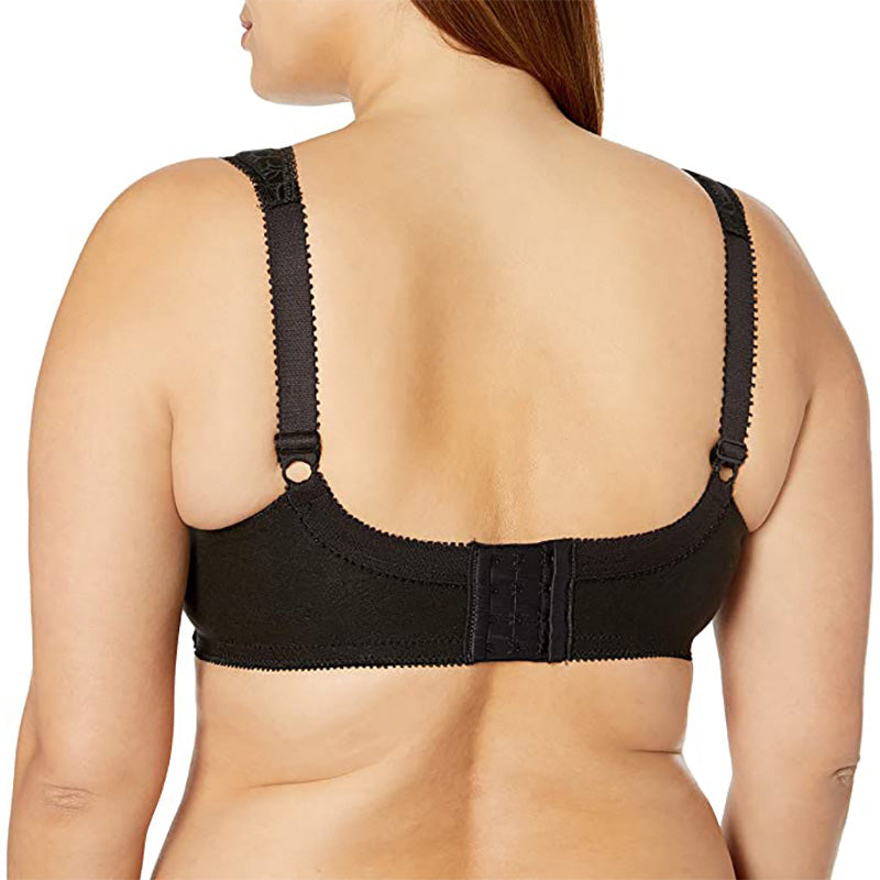 Playtex 18 Hour Ultimate Shoulder Comfort Wireless Bra Black 46C