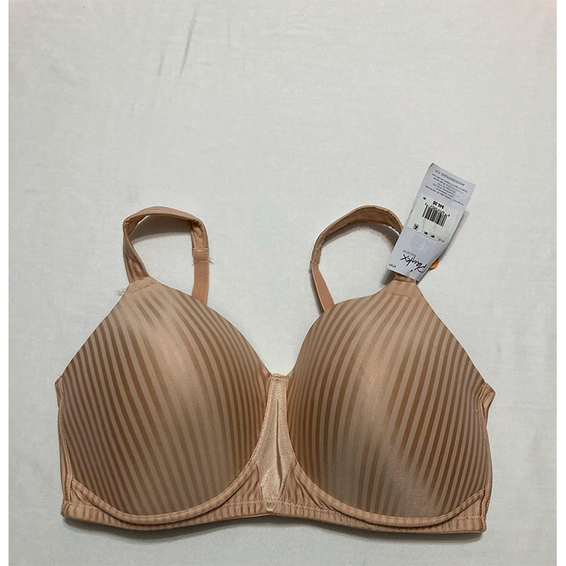 Playtex Secrets All Over Smoothing Full-Figure Wirefree Bra Beige 38DD