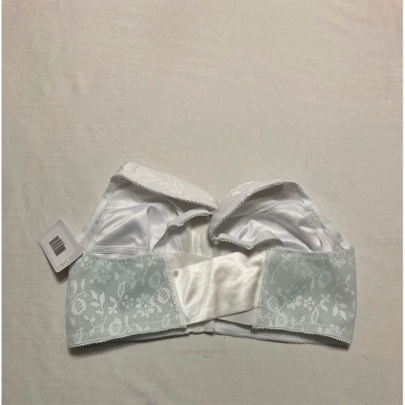 Playtex Supportive Flexible Back Front Close Wireless Bra White 38D