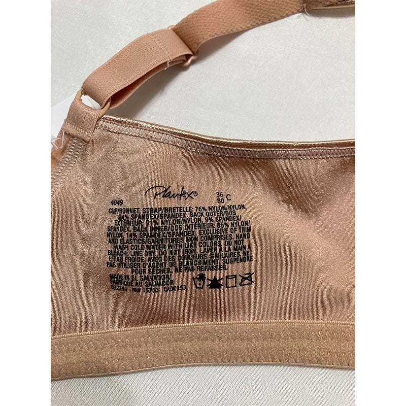 Playtex Ultimate Lift & Support Wireless Bra Nude 36C