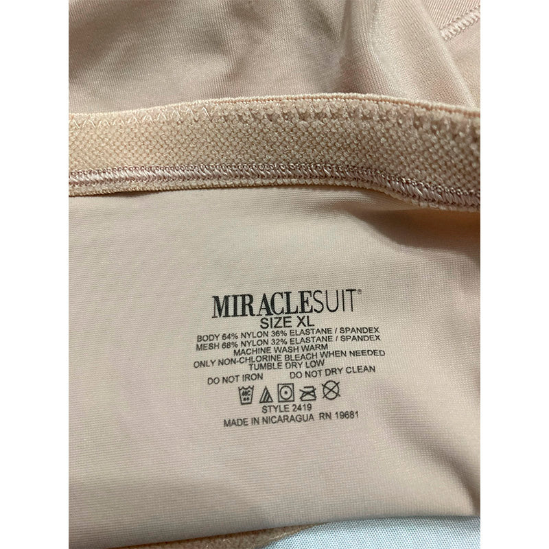 NWD Miraclesuit Tummy Tuck High Waist Thigh Slimmer Nude XL