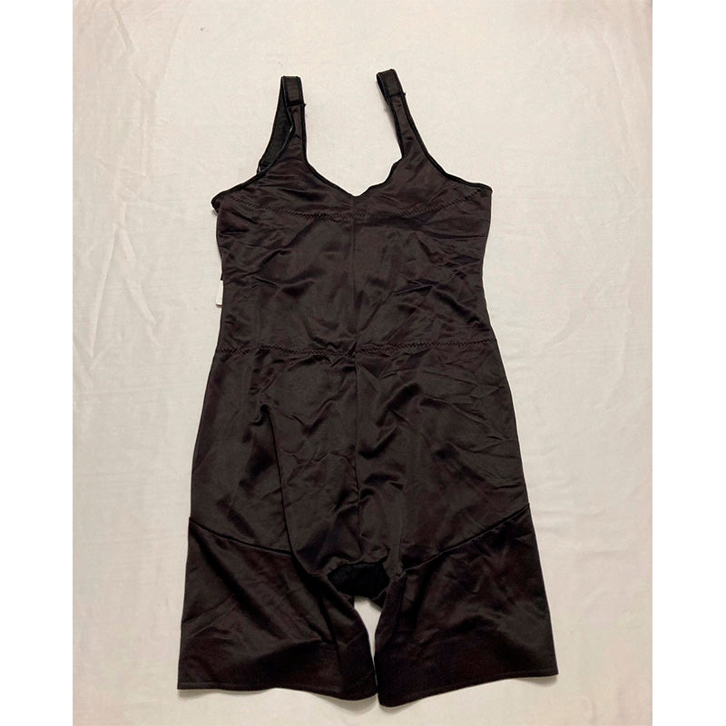 Miraclesuit Shapewear Back Magic Extra Firm Torsette Thigh Slimmer Black 3X