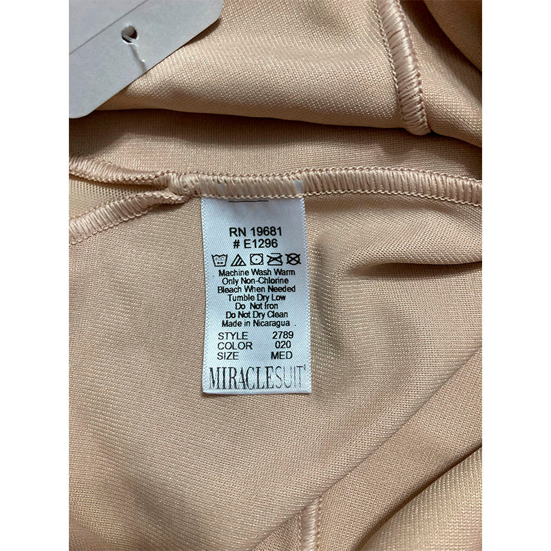Miraclesuit Shapewear Hi-Waist Thigh Slimmer Nude M