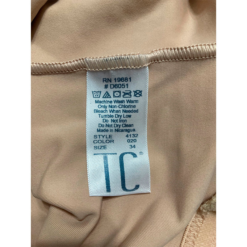 Tc Fines Shapewear Dress Strapless Slip Nude 34