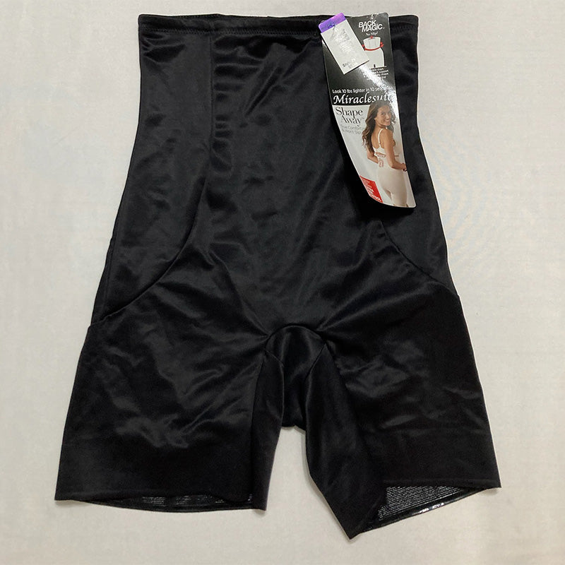 Miraclesuit Shapewear Hi-Waist Thigh Slimmer Black XL