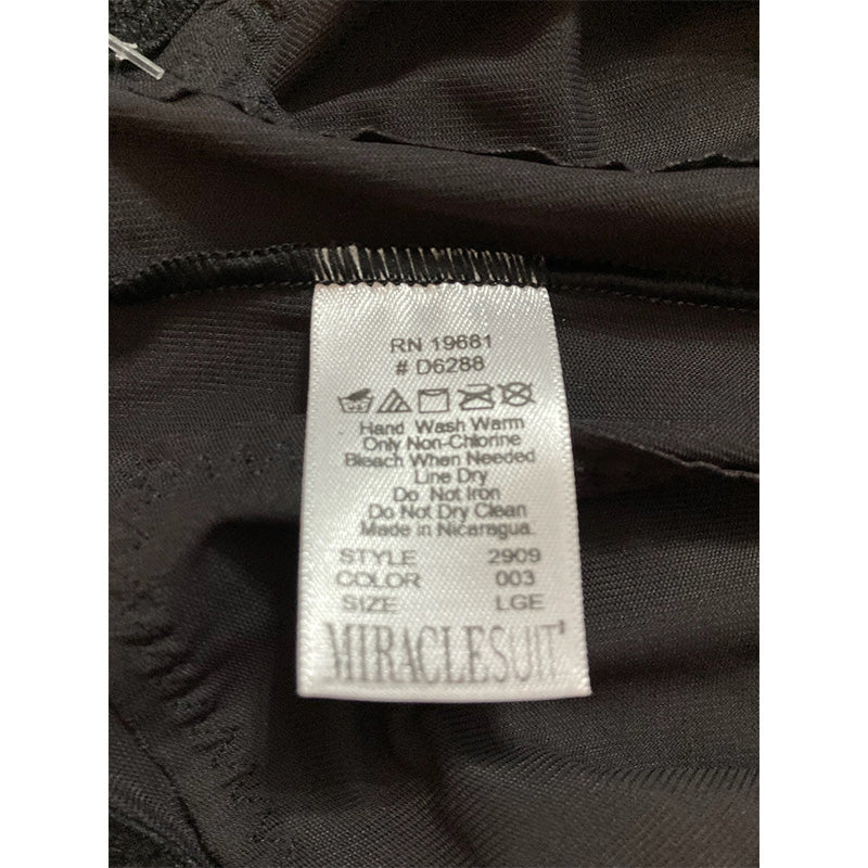 Miraclesuit W Flexible Fit Hi-Waist Thigh Slimmer L Black