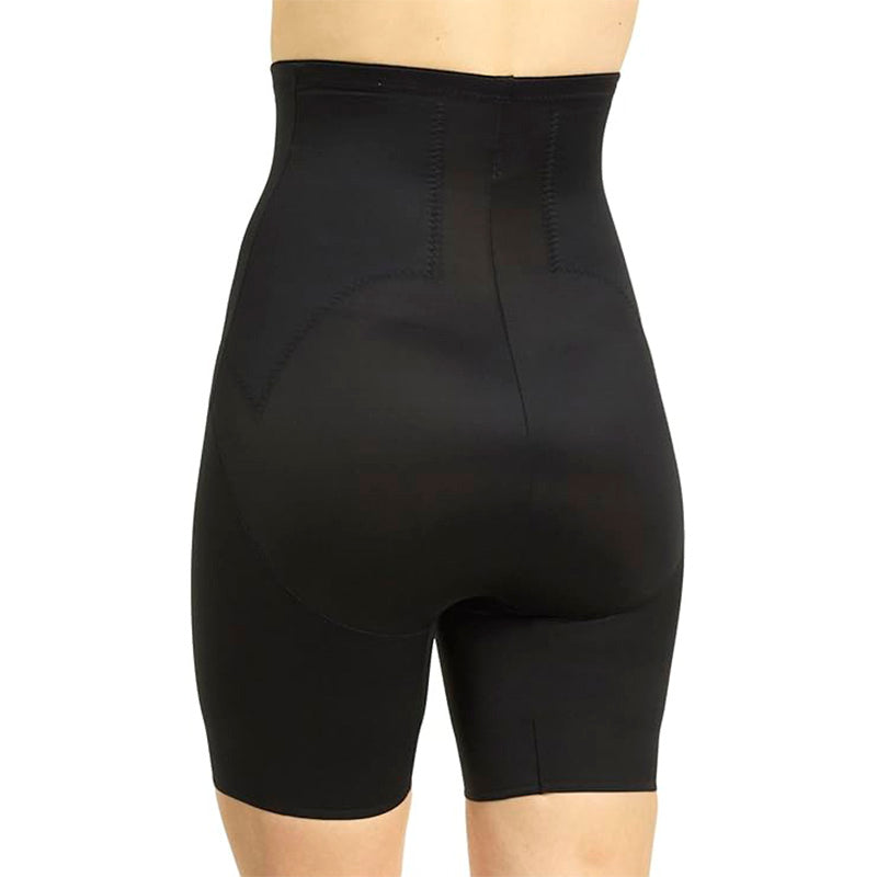 Miraclesuit Shapewear Flexible Fit Firm Control High-Waist Thigh Slimmer Black S