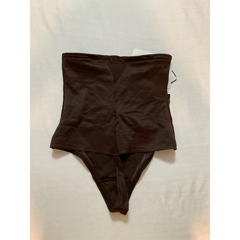 Miraclesuit Sheer Extra Firm Shaping High Waist Thong Coffee L