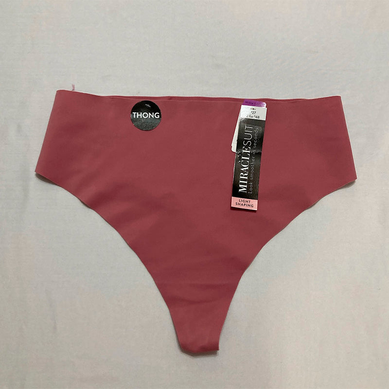 Miraclesuit Light Shaping Waistline Thong Mesa Rose 2XL