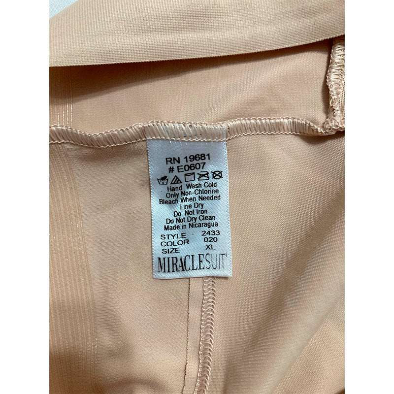 Miraclesuit Extra Firm Control Back Sculpting Camisole Warm Beige XL