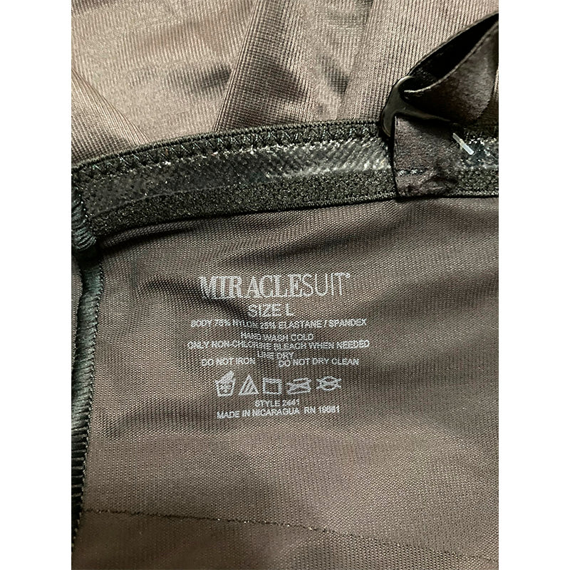 Miraclesuit Firm Control Convertible Strapless Slip Black L