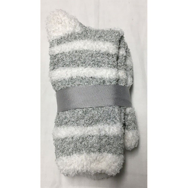 Trimfit Scalloped Socks Little Girls & Big Girls Gray XS