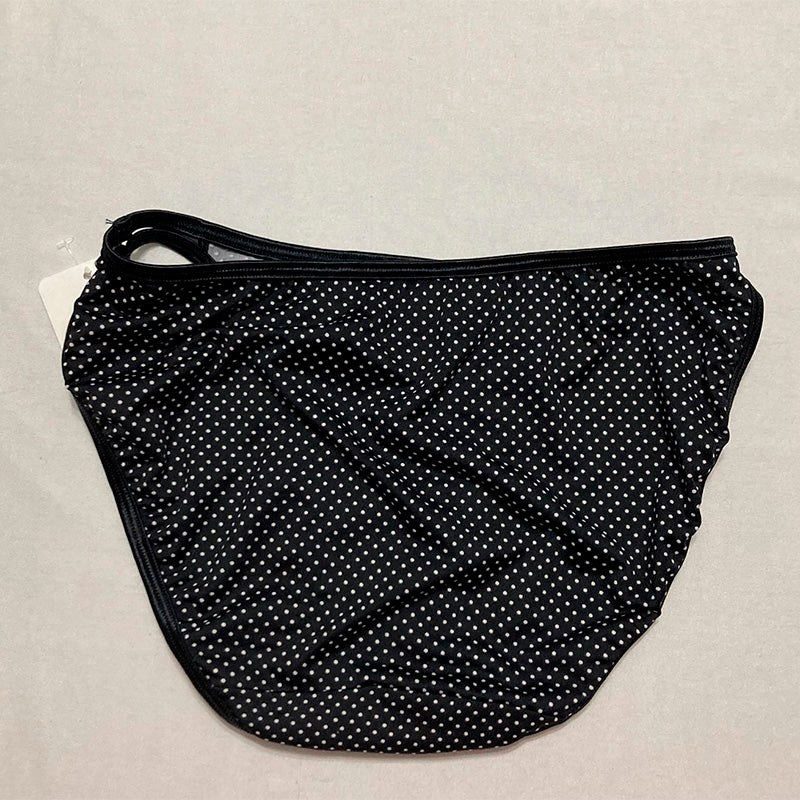 Vanity Fair Illumination String Bikini Panties Black Dot 6