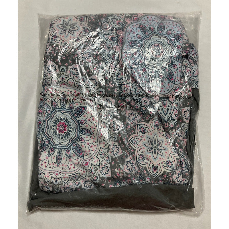 INK+IVY Short Sleeve Scoop Neck Breathable Pajamas Multicolor XL