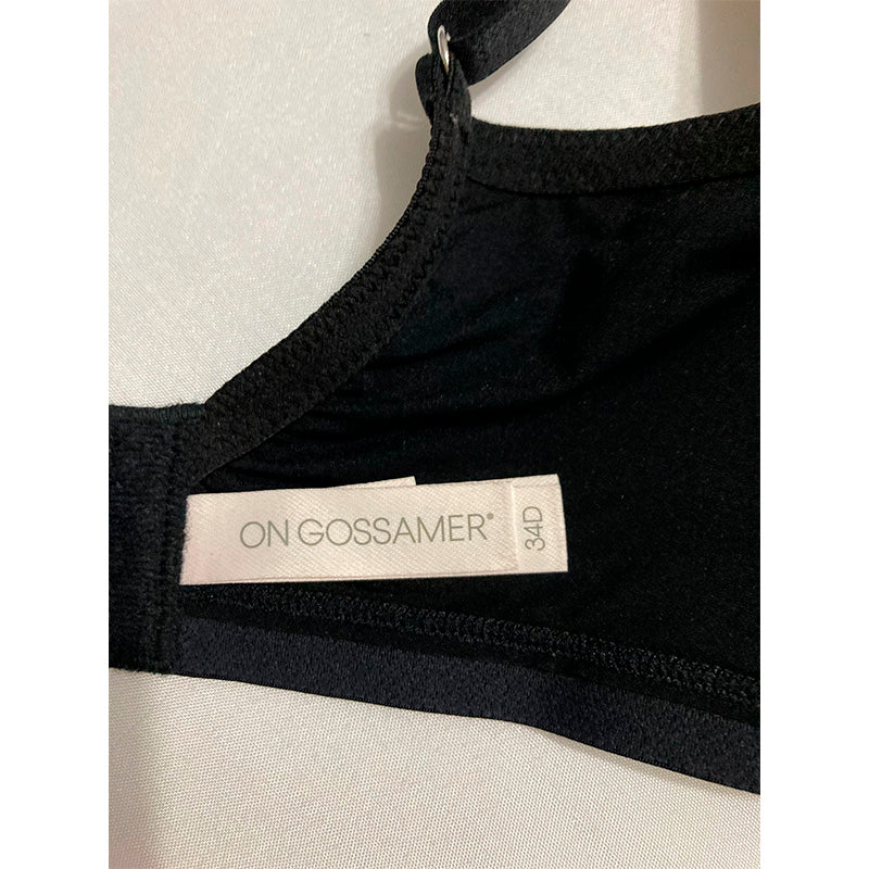 OnGossamer Next to Nothing Micro Wireless T Shirt Bra Black 34D