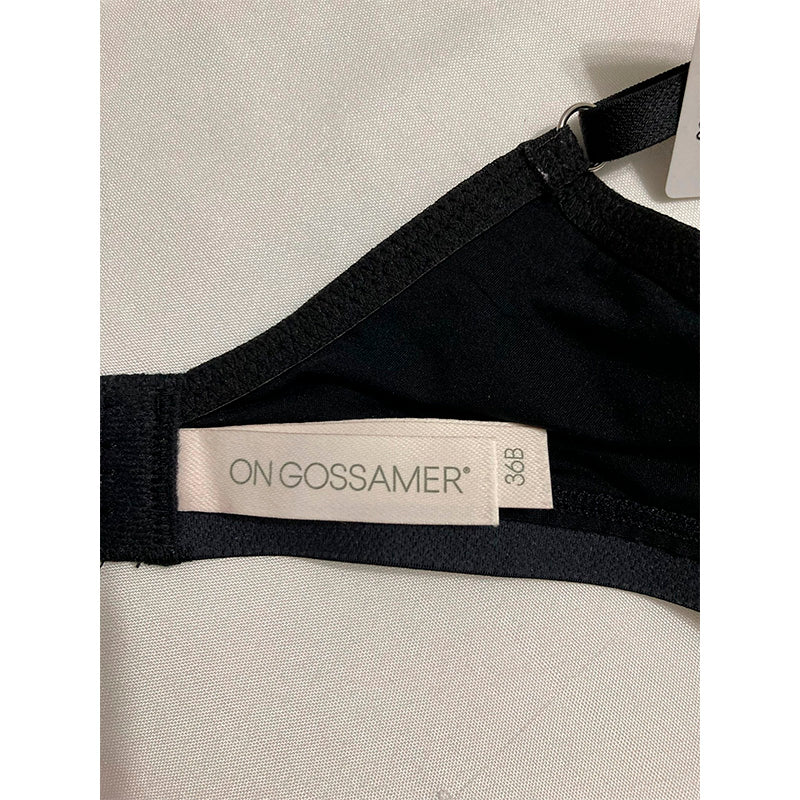 OnGossamer Next to Nothing Micro Wireless T Shirt Bra Black 36B