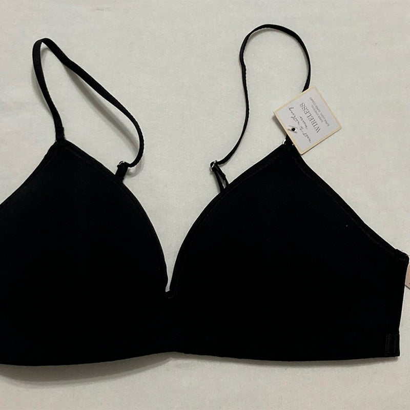 On Gossamer Next to Nothing Micro Wireless Bra 34A Black