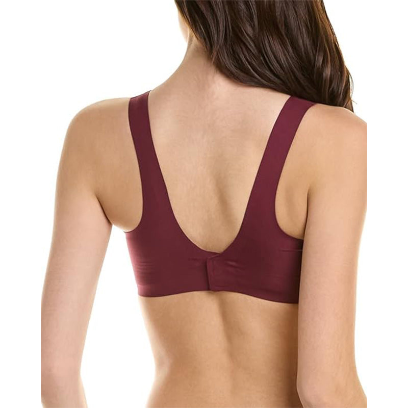 Le Mystere Smooth Shape Wire-Free Bralette S Dark Cherry