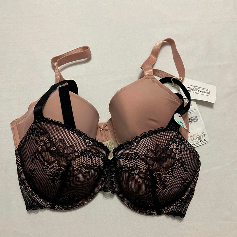 DORINA 2 Pack Chloe Cup Light Padded Underwire Multicolor 34DD