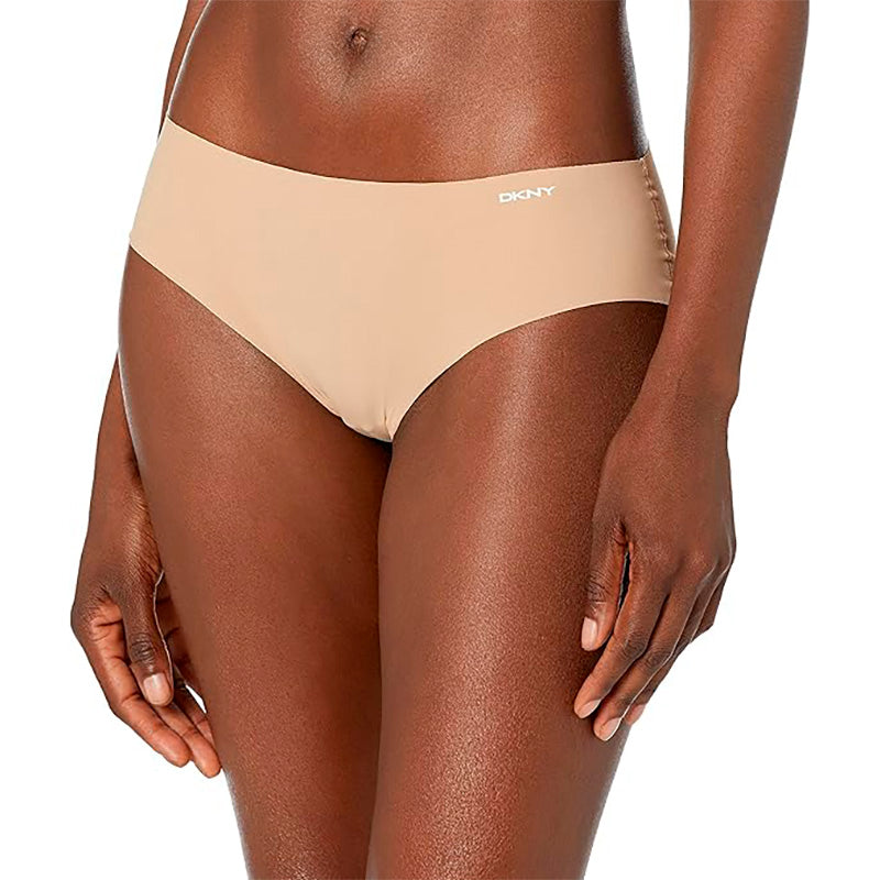DKNY Seamless Litewear Cut Anywhere Hipster Panty Glow/Vanilla M