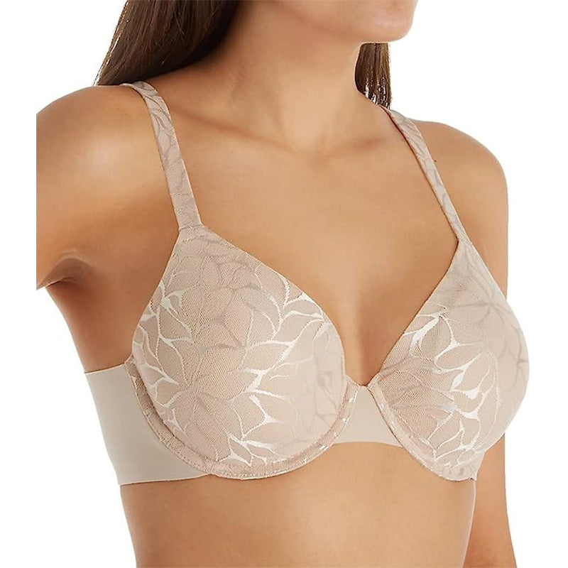 Bali Beauty Lift No Show Support Underwire Bra Paris nude lace 34C