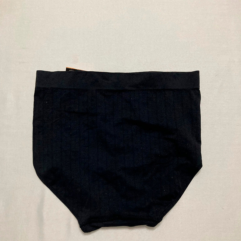 Bali Seamless Panties Smoothing Brief Underwear for Women Black Pointelle 7
