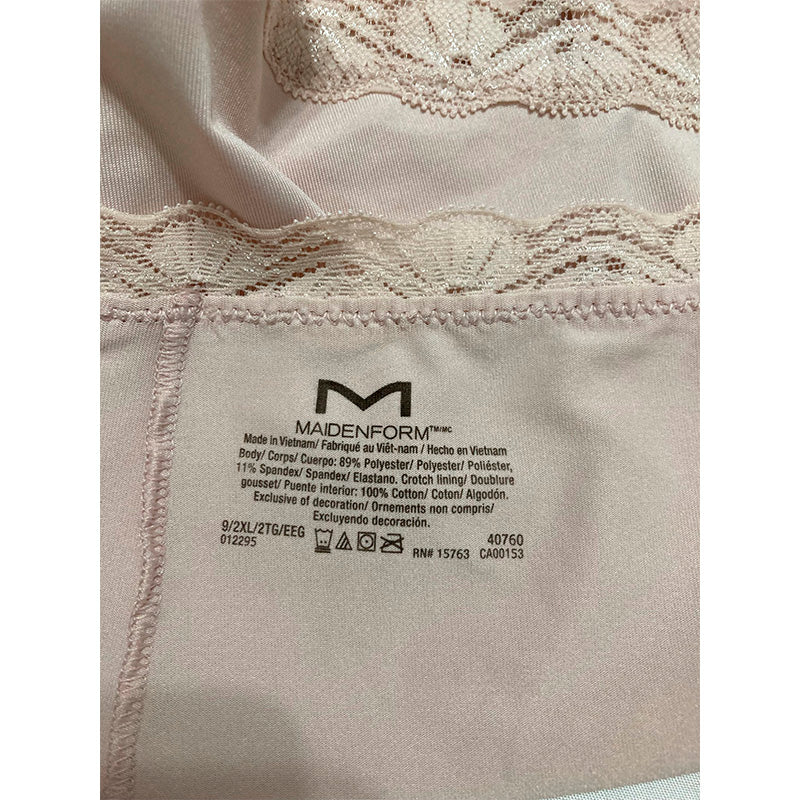 Maidenform Microfiber Underwear One Fab Fit Boyshort Panties with Lace 9