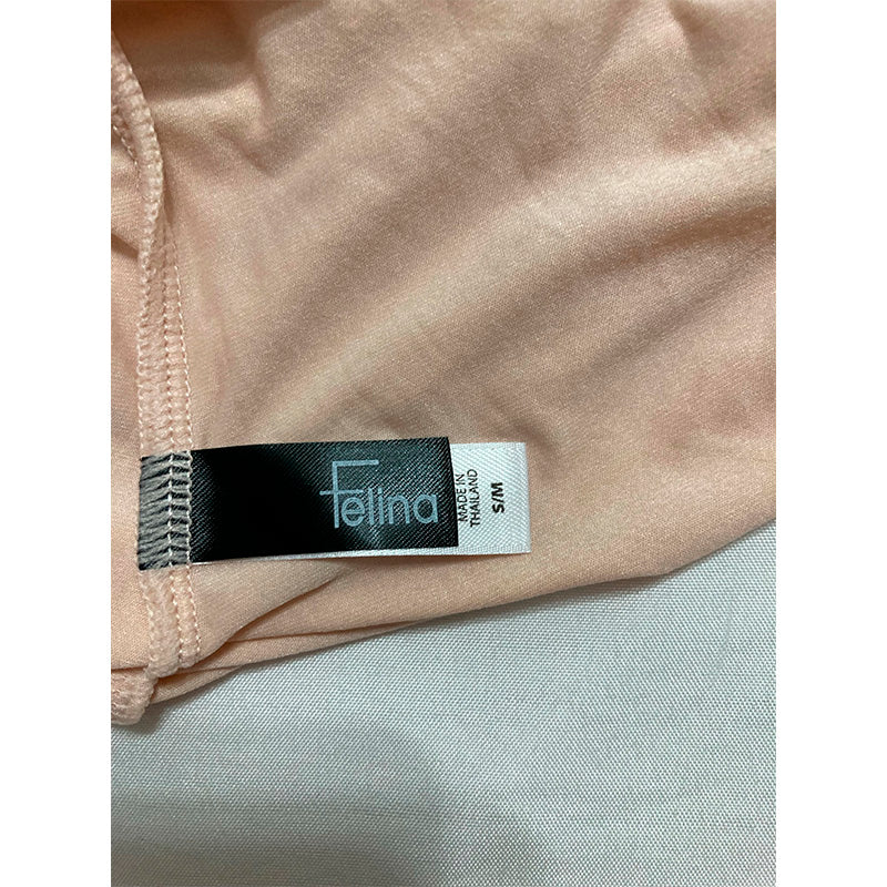 Felina Women's Blissful Bodysuit 4-Way Stretch Sugar Baby S/M