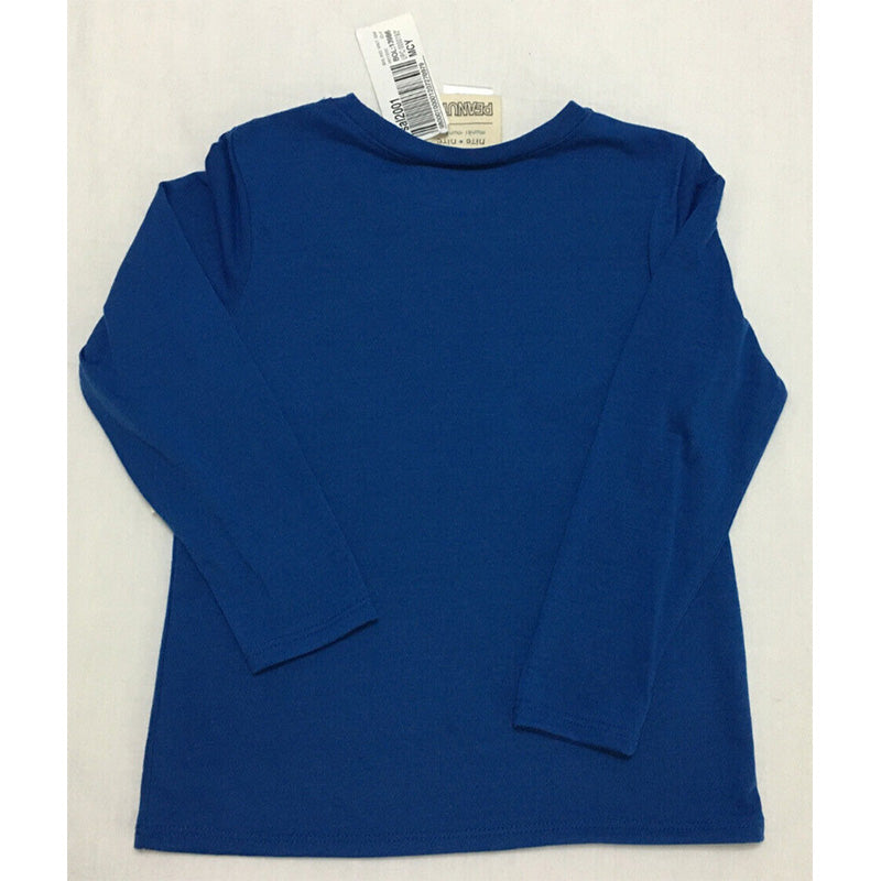 Nite Nite Munki Munki Unisex Kid's Only Pajama Top Blue 8