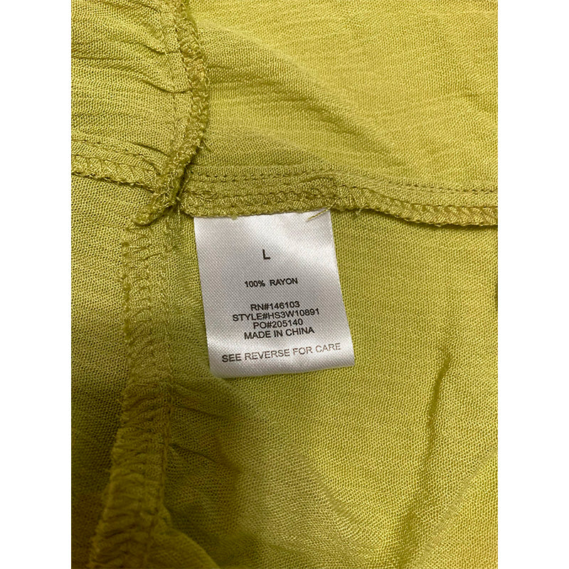 Hippie Rose T Shirt Green Olive L
