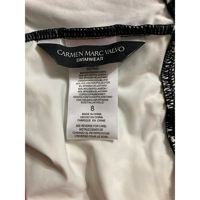 Carmen Marc Valvo Swimwear Multicolor Print 8