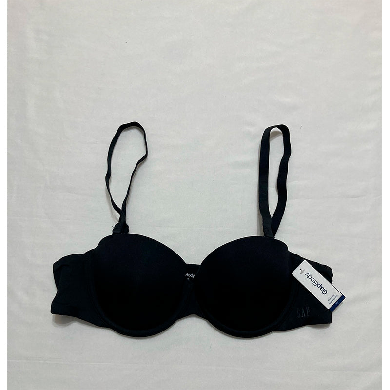 GapBody Everyday Essentials Multi-Way Bra Black 36A