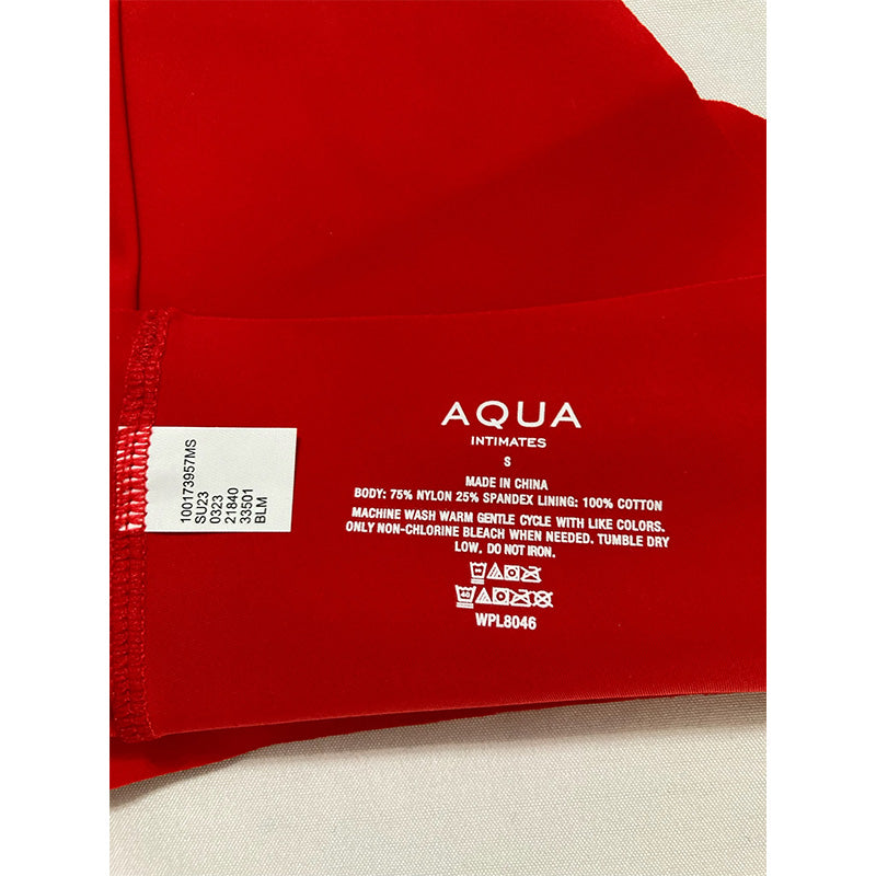 Aqua Hipster Intimates Red S