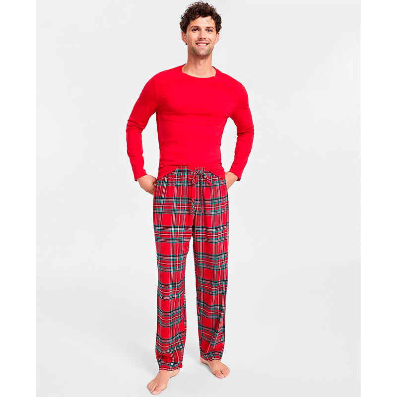 Family Pajamas Men's Mix It Brinkley Pajamas Set 2XL