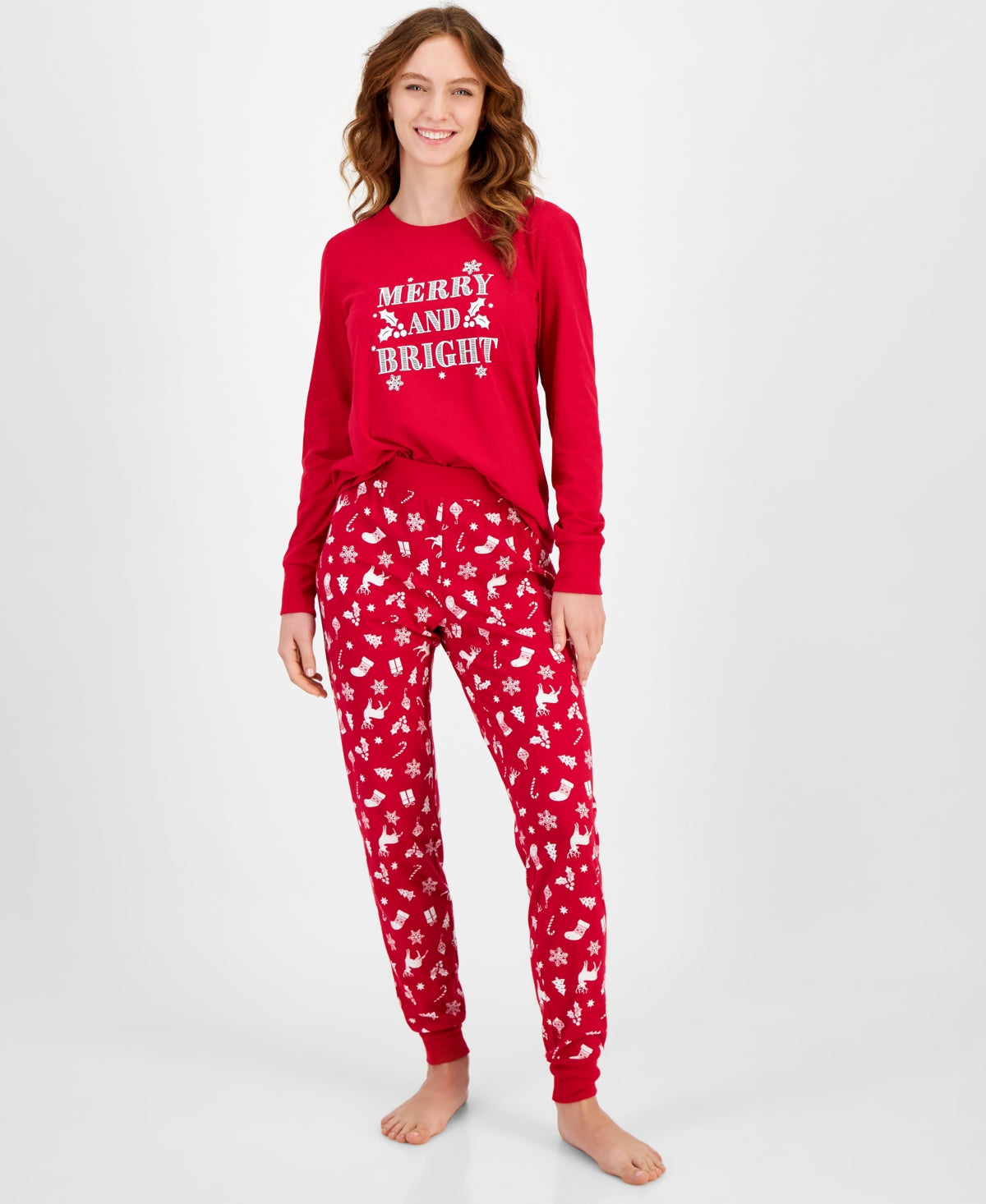 Family Pajamas Mix It Merry & Bright Pajamas Set S